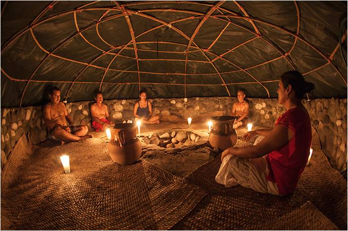 Temazcal ceremony